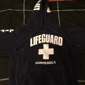 Lifeguard navy blue hoodie